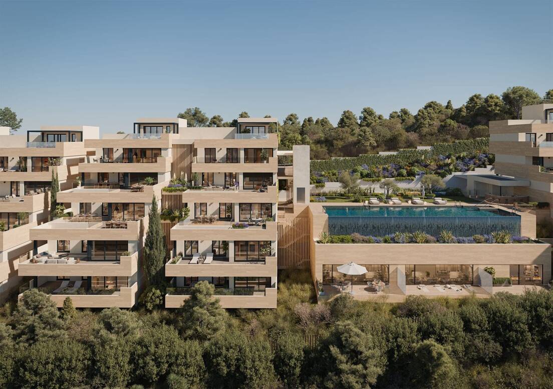 Apartmány s panoramatickými výhledy na moře