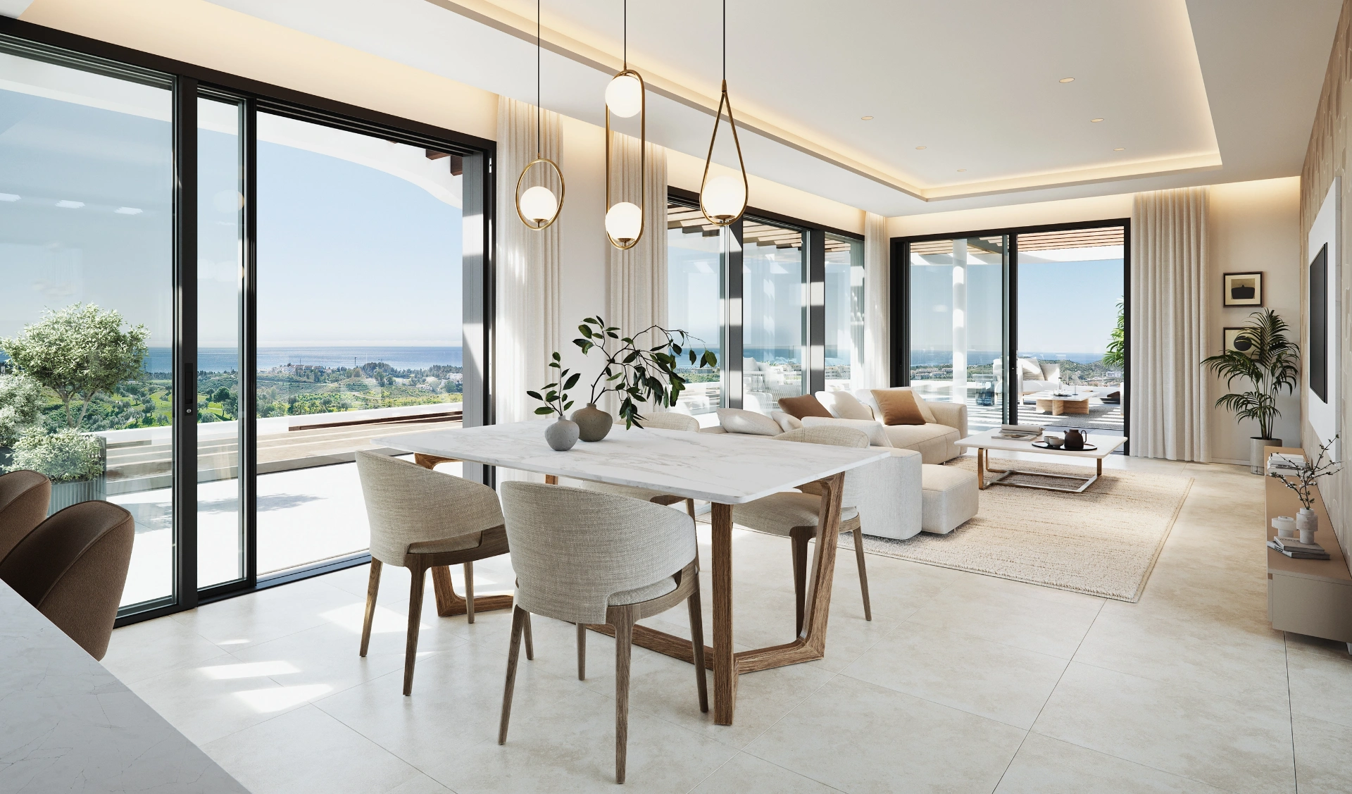 Moderní apartmány s výhledy na moře, golf a hory – foto 12